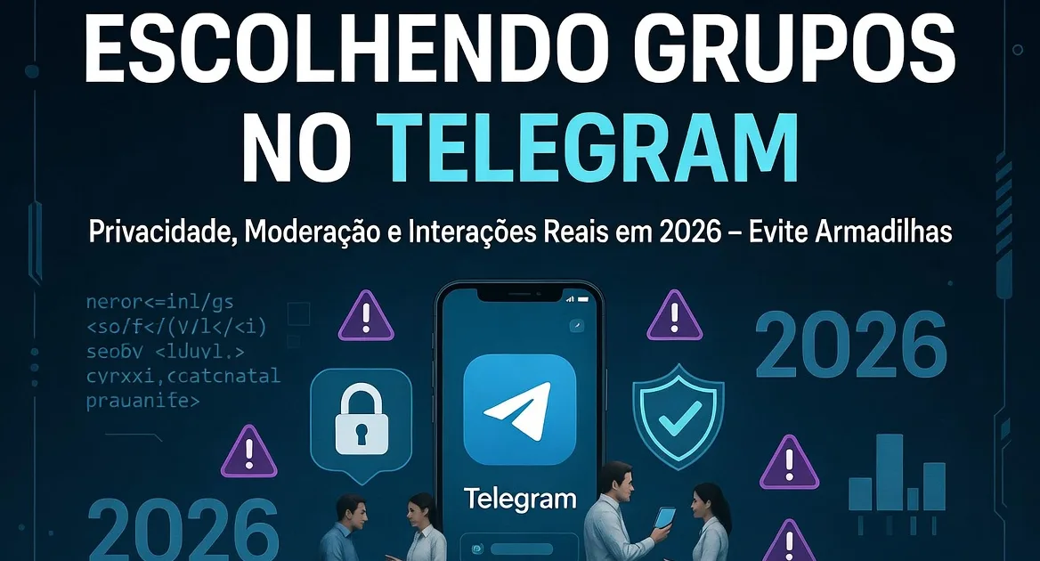 Evolução das comunidades adultas no Telegram em 2026
